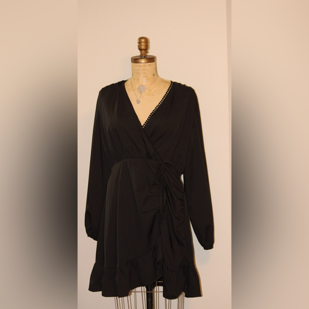 Women’s babydoll dress with long sleeve by Perfectly Priscilla